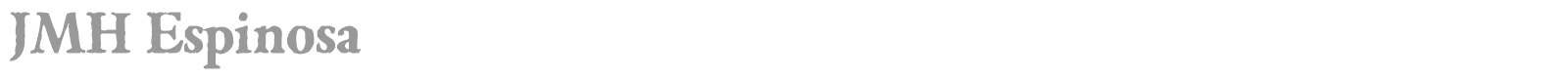 JMH Espinosa Ornaments font preview